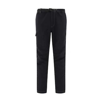 and wander Black Casual Pants with Logo Print and Zip Closure Design 5743252037-010