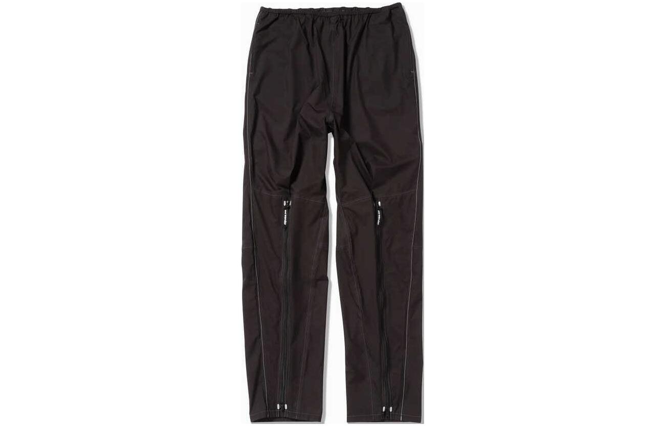 and wander  Black Waterproof Elastic Waist Casual Pants 5743212002-022