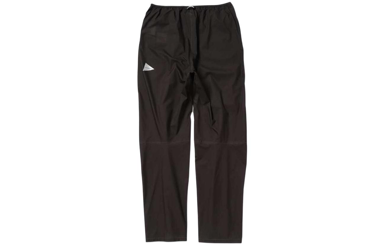 Lookbook and wander Seluar Santai Hitam Tahan Air Pinggang Elastik. 5743212002-022