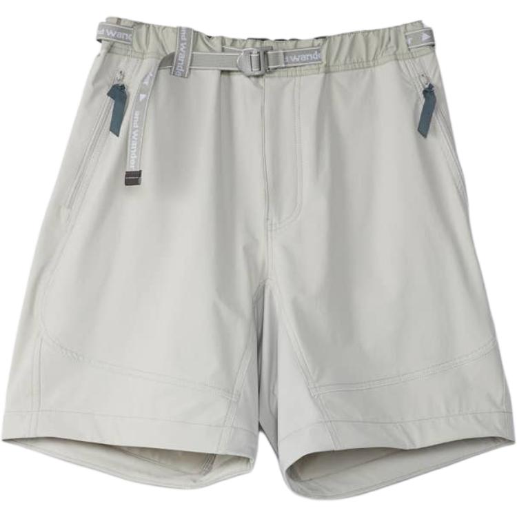 and wander  Elastic Waist Loose Fit Grey Casual Shorts 5744122109-021