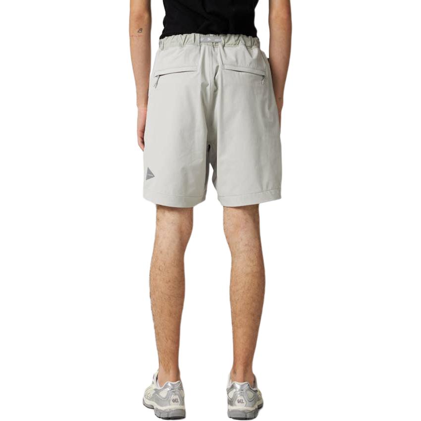 Shop and wander Seluar Pendek Kasual Kelabu Longgar Pinggang Elastik 5744122109-021