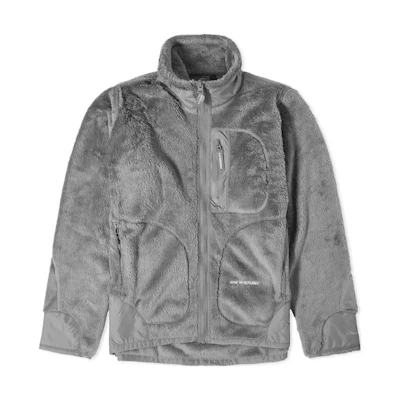and Wander Grey High-Neck Full-Zip Loose-Fit Jacket 5743241017-023