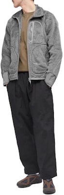 and Wander Jaket Kelabu Loose-Fit Leher Tinggi Zip Penuh 5743241017-023 Lookbook and Wander Jaket Kelabu Loose-Fit Leher Tinggi Zip Penuh 5743241017-023