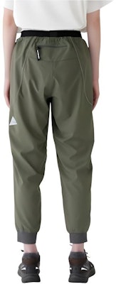 and wander Seluar Kasual Longgar Pinggang-Tinggi Elastik Warna Khaki 5744152297-180 Shop and wander Seluar Kasual Longgar Pinggang-Tinggi Elastik Warna Khaki 5744152297-180