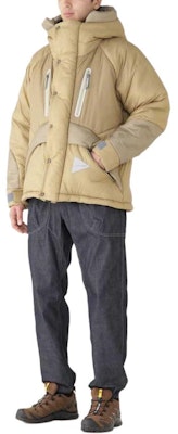 アンドワンダー プリマロフト リップ ライトウェイト ブラウン フード付きジャケット 5743281049-040 Shop アンドワンダー プリマロフト リップ ライトウェイト ブラウン フード付きジャケット 5743281049-040