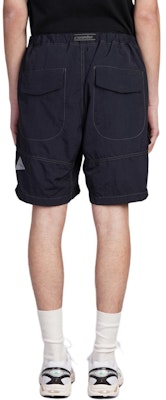 アンドワンダー ソリッドカラー ジップ カジュアルショーツ ブラック 5744152140-010 Lookbook アンドワンダー ソリッドカラー ジップ カジュアルショーツ ブラック 5744152140-010