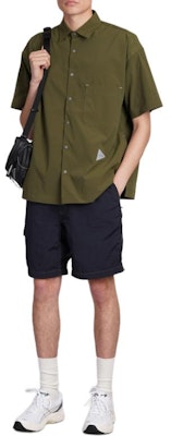 アンドワンダー ソリッドカラー ジップ カジュアルショーツ ブラック 5744152140-010 Purchase アンドワンダー ソリッドカラー ジップ カジュアルショーツ ブラック 5744152140-010