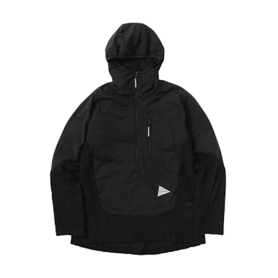 and wander Alpha Direct Pullover Hoodie Black Unisex 5743241023-010