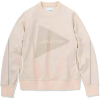 and wander Beige Crewneck Pullover Casual Long-Sleeve Sweatshirt 5741284002031 and wander Beige Crewneck Pullover Casual Long-Sleeve Sweatshirt 5741284002031