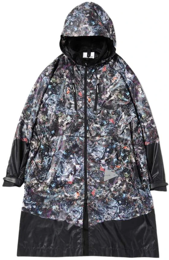 and-wander-black-full-print-mid-length-zip-hoodie-jacket-574022100700010