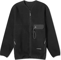 and wander Black V-Neck Zip-Up Loose-Fit Long-Sleeve Jacket 5743281053010 and wander Black V-Neck Zip-Up Loose-Fit Long-Sleeve Jacket 5743281053010