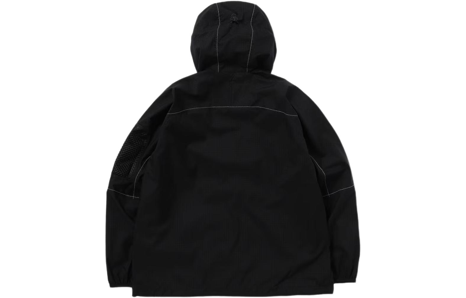 Lookbook and wander Breath Rip Hoodie Hitam Unisex Jaket Logo Oversized 5744121116XXL010