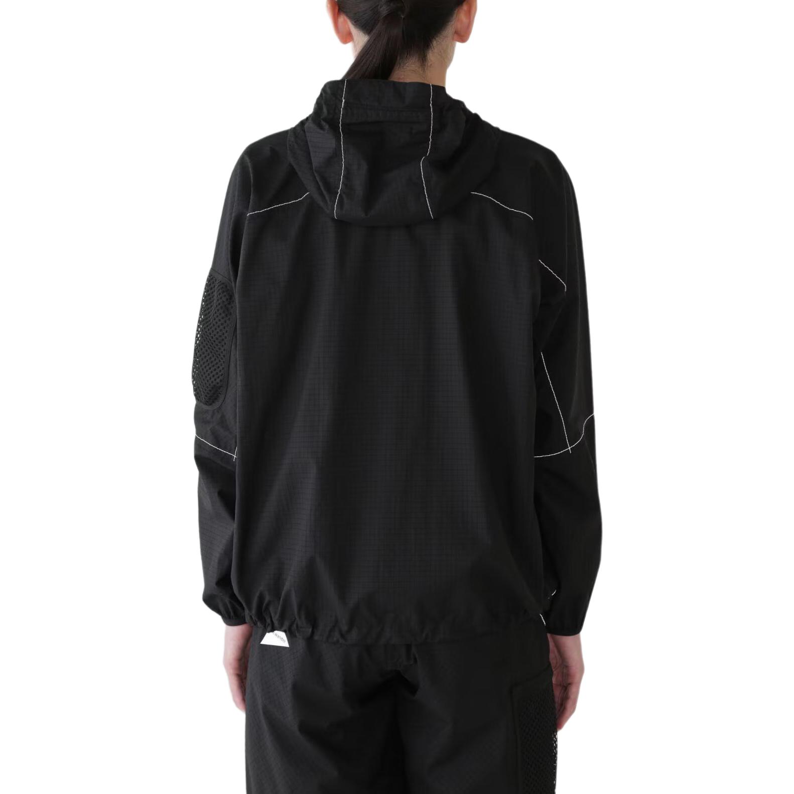 Details for and wander Breath Rip Hoodie Hitam Unisex Jaket Logo Oversized 5744121116XXL010