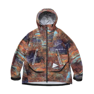 and wander Camo Full-Print Zip Hoodie Jacket Unisex Colorblock Design 5743211046-410