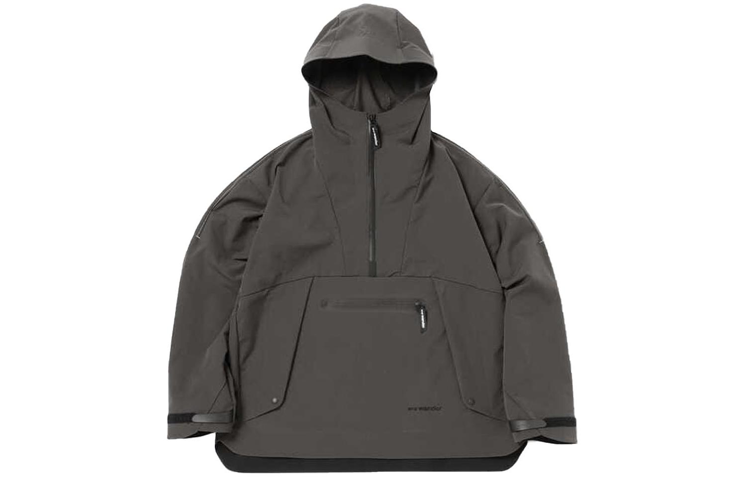 and wander Charcoal Unisex Pullover Hoodie 5742281350-022