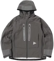 Order and wander FW23 防水寬鬆連帽外套 男女款 - 灰色 5743211001-023
