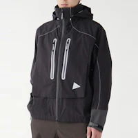 Sizing and wander FW23 防水寬鬆連帽外套 男女款 - 灰色 5743211001-023