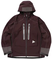 and wander FW23 Waterproof Oversized Hoodie Jacket Unisex in Maroon Red 5743211001-071 and wander FW23 Waterproof Oversized Hoodie Jacket Unisex in Maroon Red 5743211001-071