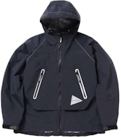 and wander FW24 Navy Blue Unisex Loose Fit Zipper Hoodie Jacket 5744211198WS/M121 and wander FW24 Navy Blue Unisex Loose Fit Zipper Hoodie Jacket 5744211198WS/M121