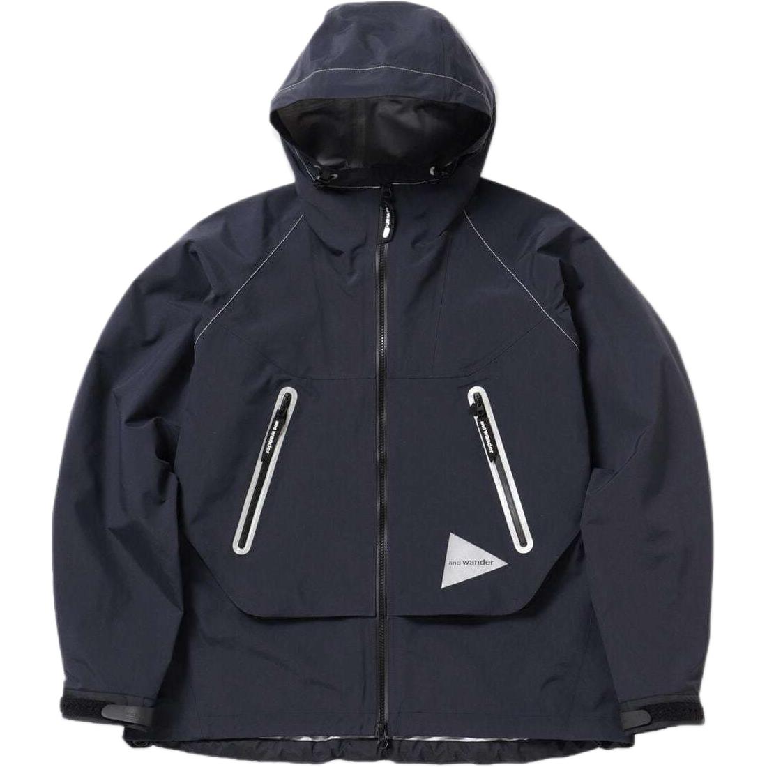 Order and wander FW24 海軍藍男女寬鬆版拉鍊連帽外套 5744211198WS/M121