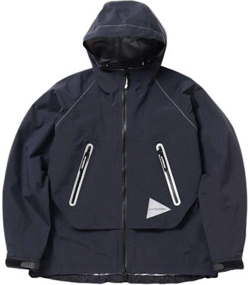 and wander FW24 海軍藍男女寬鬆版拉鍊連帽外套 5744211198WS/M121 Order and wander FW24 海軍藍男女寬鬆版拉鍊連帽外套 5744211198WS/M121