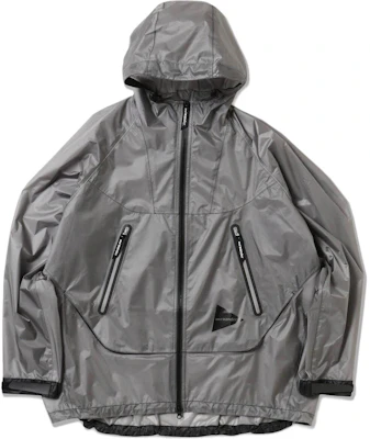 and wander FW24 透明宽松连帽夹克 中性款 - 灰色 5744211136S/M020 Buy and wander FW24 透明宽松连帽夹克 中性款 - 灰色 5744211136S/M020