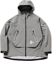 and wander FW24 Zip-Up Hooded Loose-Fit Jacket Unisex Gray 5744211198S/M020 and wander FW24 Zip-Up Hooded Loose-Fit Jacket Unisex Gray 5744211198S/M020