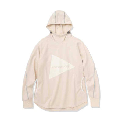 and wander Letter Print Hoodie Khaki Color 1122672M12013