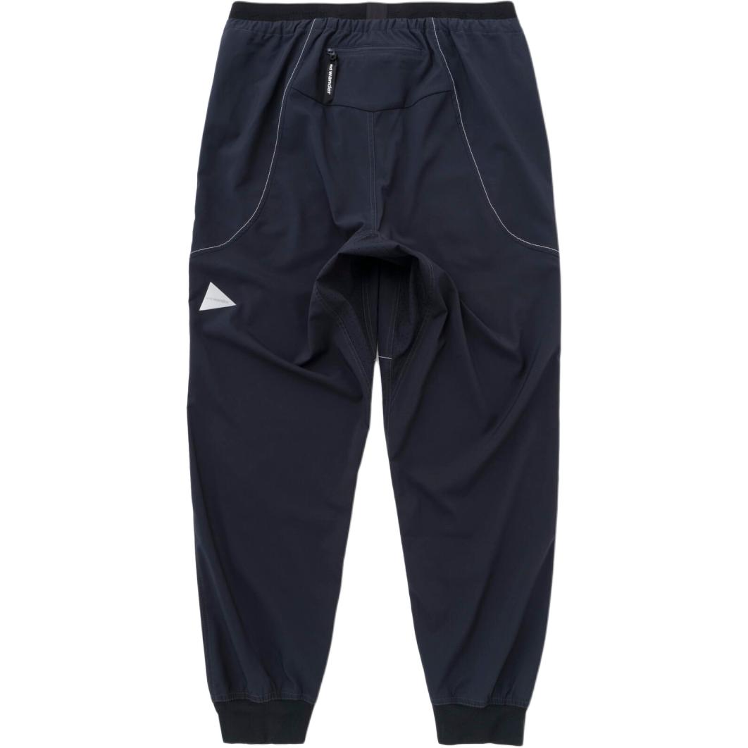 Lookbook and wander Seluar Kasual Elastik Pinggang Unisex Biru Navy 5744152297-121