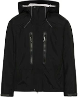 and wander Logo Hooded Reflective Jacket Black 5744111104-010 and wander Logo Hooded Reflective Jacket Black 5744111104-010