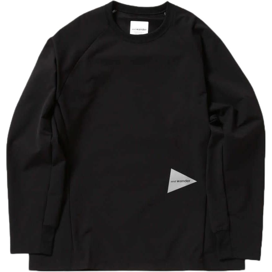 and wander Logo Print Crewneck Sweatshirt Unisex Long Sleeve 5743164072