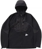 and wander Logo Zip-Up Hoodie Jacket Black 5744121107-010 and wander Logo Zip-Up Hoodie Jacket Black 5744121107-010
