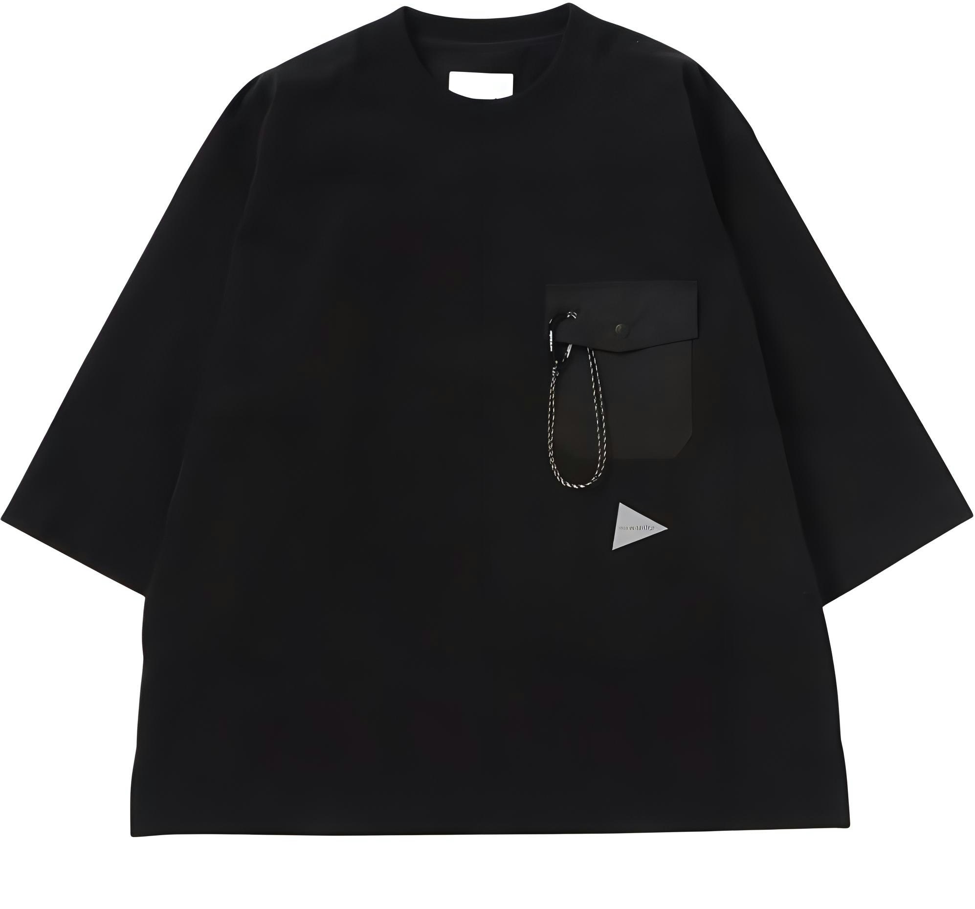and-wander-pocket-crewneck-oversized-short-sleeve-t-shirt-unisex-black-5743284064