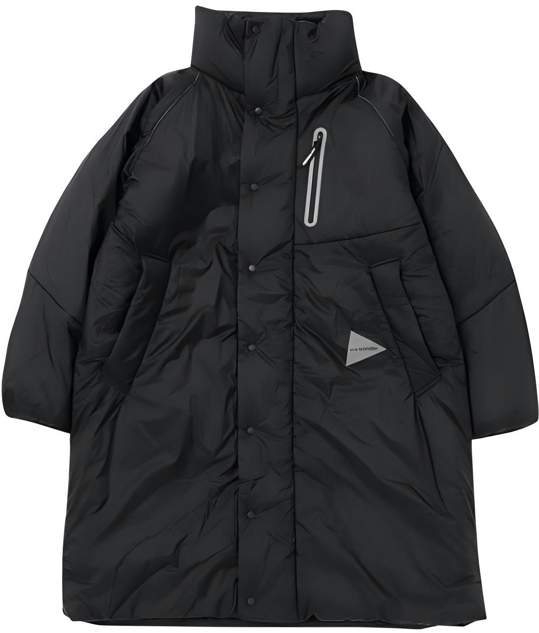 and-wander-primaloft-unisex-black-mid-length-zip-up-insulated-jacket-5742281343-010