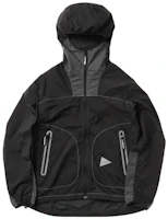 and wander Reflective Hooded Zip Jacket Unisex Black 5743921514S010 and wander Reflective Hooded Zip Jacket Unisex Black 5743921514S010
