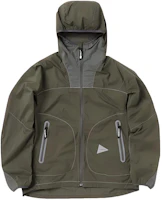and wander Reflective Trim Hooded Zip Jacket Unisex Olive Green 5743921514S180 and wander Reflective Trim Hooded Zip Jacket Unisex Olive Green 5743921514S180