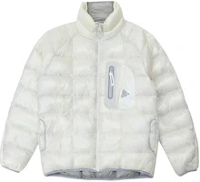 and wander Solid Color Zip-Up Jacket - White Long Sleeve 5743231007-031 and wander Solid Color Zip-Up Jacket - White Long Sleeve 5743231007-031