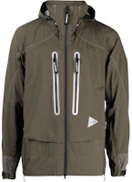 and wander SS23 High-Neck Zip Hoodie Jacket Khaki Color 5743111010180 and wander SS23 High-Neck Zip Hoodie Jacket Khaki Color 5743111010180