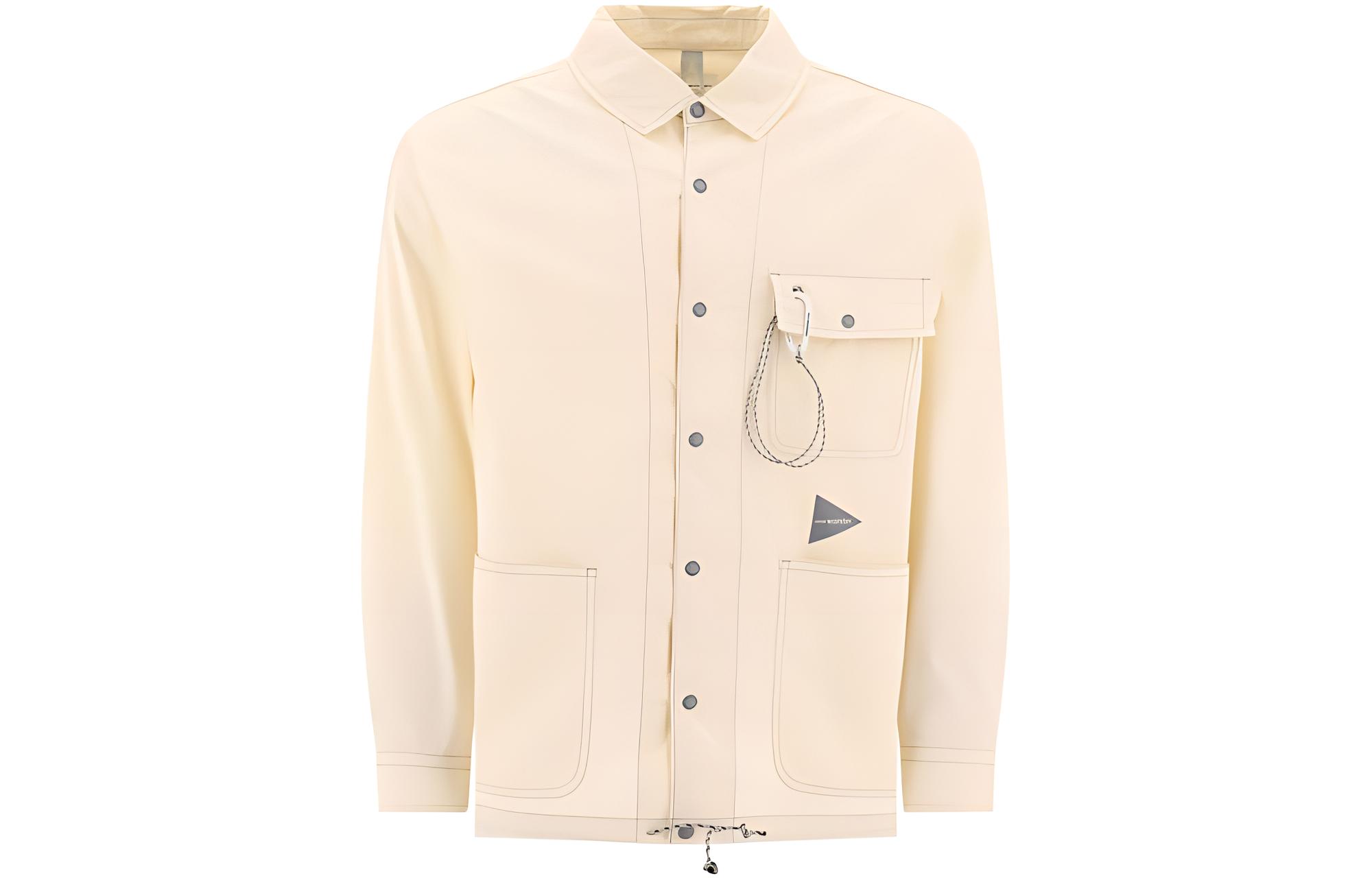 and wander SS23 Logo Printed Shirt Jacket Men’s Off-White 5743183026031