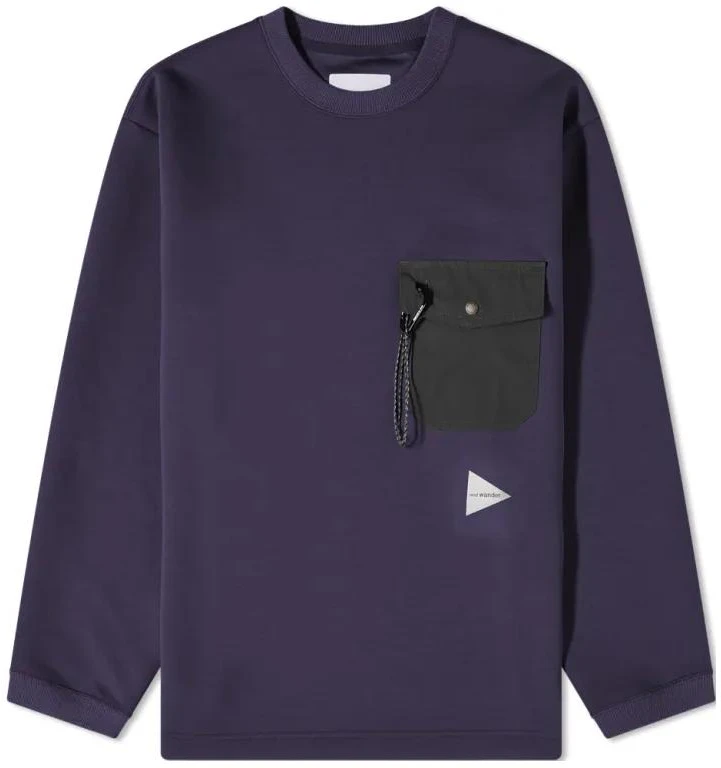 and-wander-ss-23-solid-pullover-crewneck-sweatshirt-purple-5742284360-121