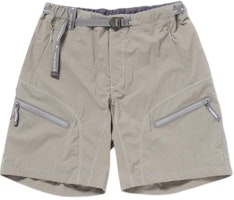 and wander SS24 Lightweight Hiking Shorts with Letter Print - Grey 5744152142-020 and wander SS24 Lightweight Hiking Shorts with Letter Print - Grey 5744152142-020