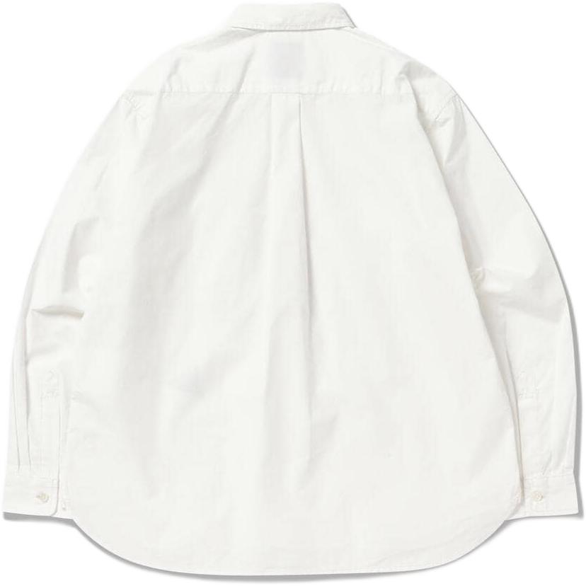 Lookbook and wander SS24 Cordura Typewriter Baju Lengan Panjang Oversized Putih 5744183162-WHT