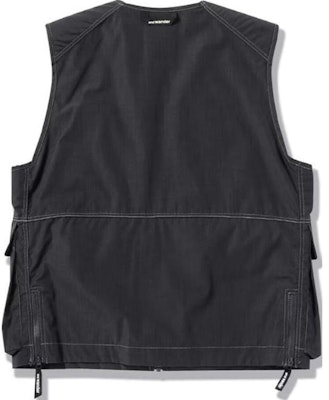 and wander SS24 Loose Fit Ripstop Vest Tanpa Lengan Kelabu Arang Uniseks 5744181150-CHA Lookbook and wander SS24 Loose Fit Ripstop Vest Tanpa Lengan Kelabu Arang Uniseks 5744181150-CHA