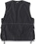 Lookbook and wander SS24 Loose Fit Ripstop Vest Tanpa Lengan Kelabu Arang Uniseks 5744181150-CHA