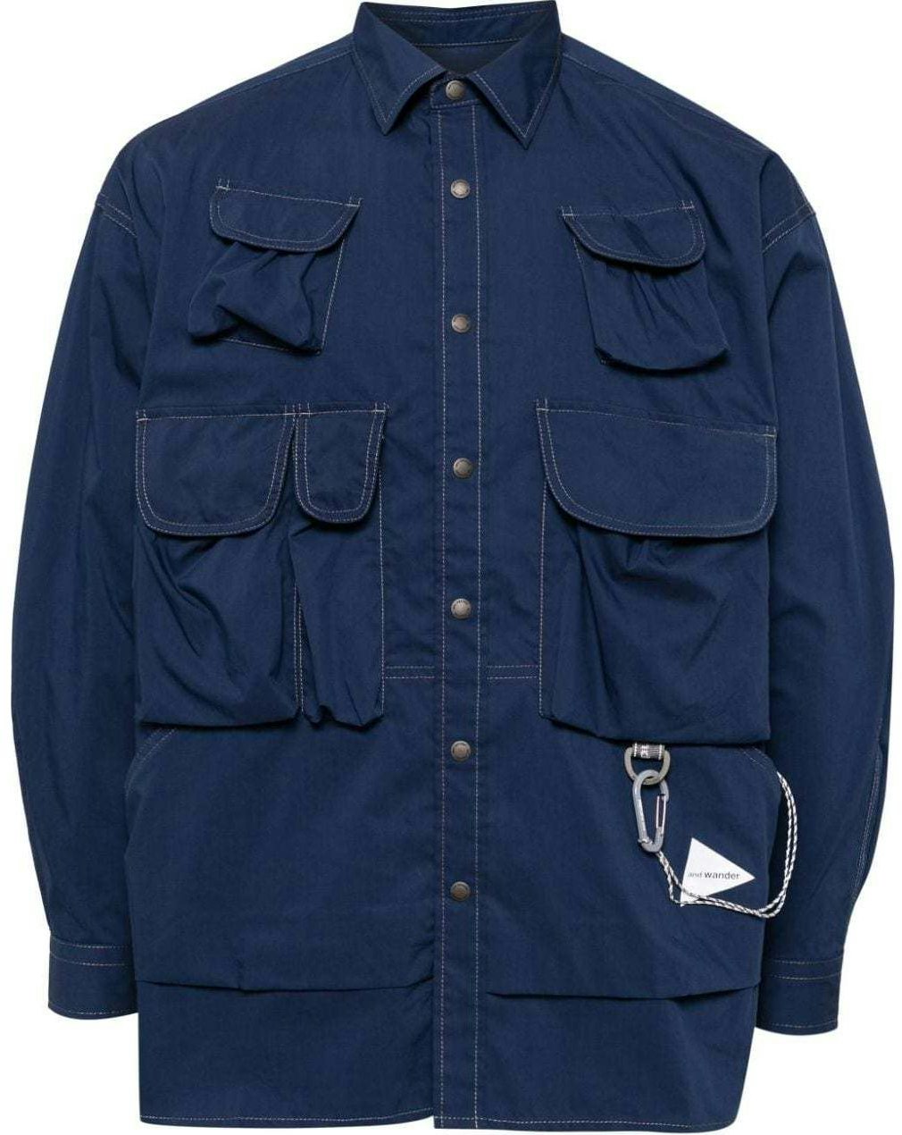 and-wander-ss-24-multi-pocket-long-sleeve-shirt-prussian-blue-men-s-5744183151