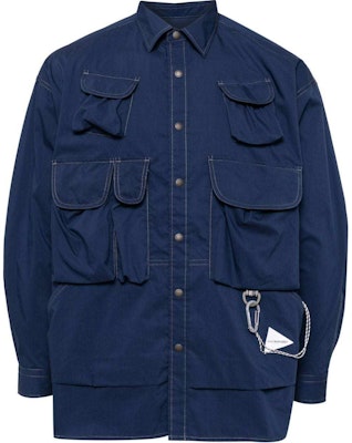 and wander SS24 Baju Lengan Panjang Multi-Poket Biru Prusia Lelaki 5744183151 Order and wander SS24 Baju Lengan Panjang Multi-Poket Biru Prusia Lelaki 5744183151