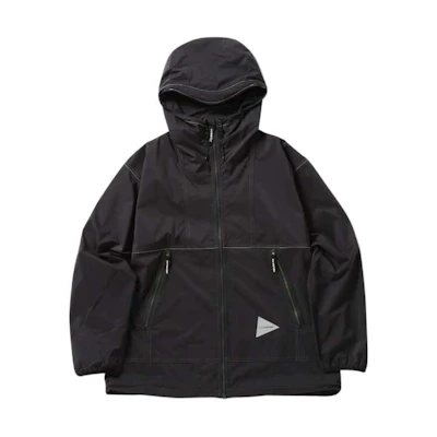 and wander SS24 Oversized Sleeve Hooded Long Jacket Unisex 5744121112