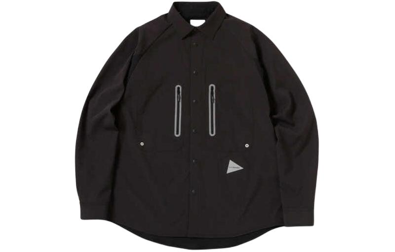 Order and wander SS24 Baju Lengan Panjang Unisex dengan Poket Reflektif 5744153126