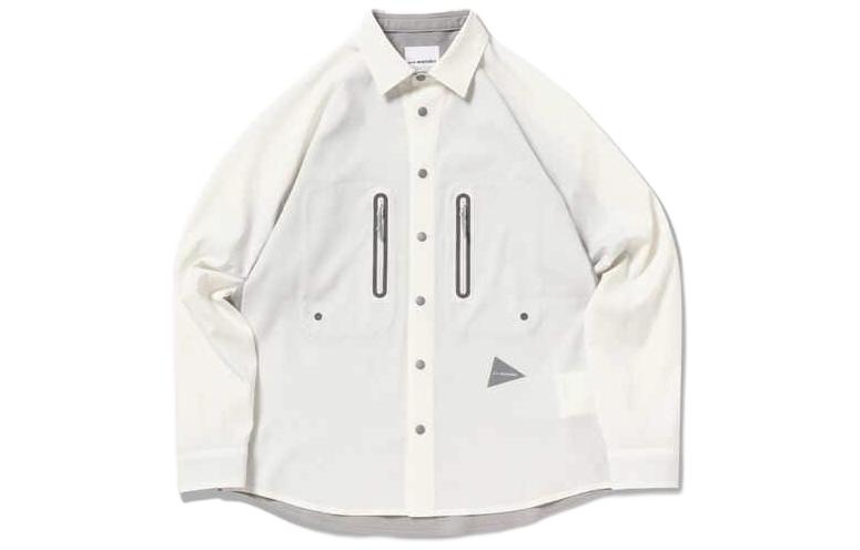 Details for and wander SS24 Baju Lengan Panjang Unisex dengan Poket Reflektif 5744153126