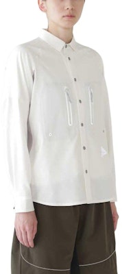 and wander SS24 Baju Lengan Panjang Unisex dengan Poket Reflektif 5744153126 1